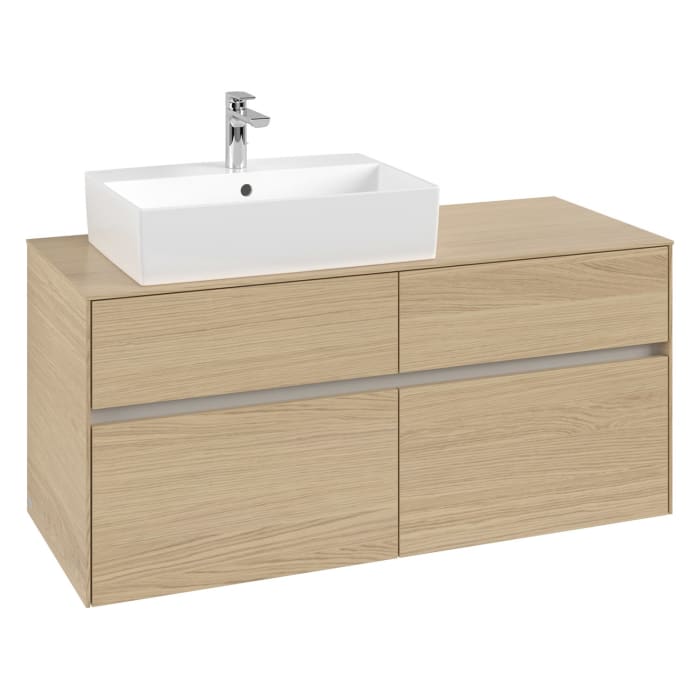 Villeroy & Boch Collaro Waschtischunterschrank 120 x 50 cm, mit 4 Auszügen