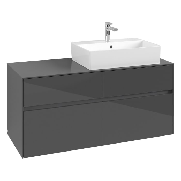 Villeroy & Boch Collaro Waschtischunterschrank 120 x 50 cm, mit 4 Auszügen