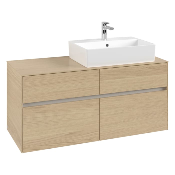 Villeroy & Boch Collaro Waschtischunterschrank 120 x 50 cm, mit 4 Auszügen