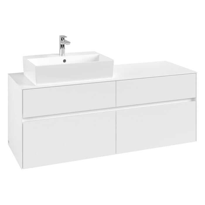 Villeroy & Boch Collaro Waschtischunterschrank 140 x 50 cm, mit 4 Auszügen