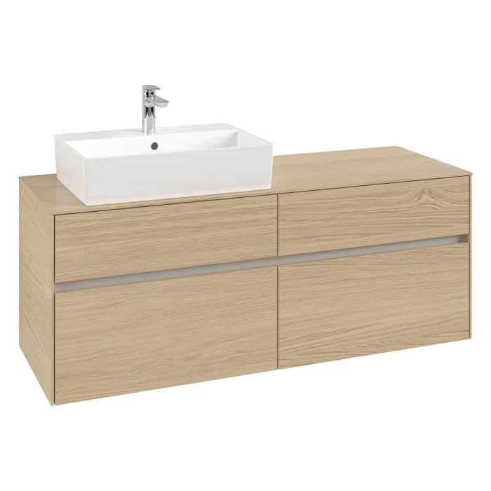 Villeroy & Boch Collaro Waschtischunterschrank 140 x 50 cm, mit 4 Auszügen