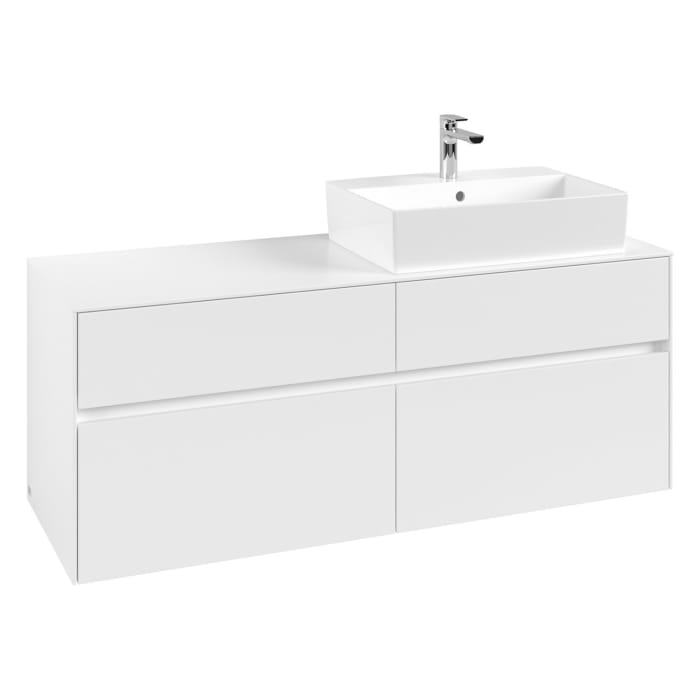 Villeroy & Boch Collaro Waschtischunterschrank 140 x 50 cm, mit 4 Auszügen