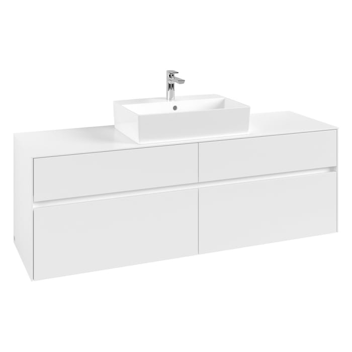 Villeroy & Boch Collaro Waschtischunterschrank 160 x 50 cm, mit 4 Auszügen