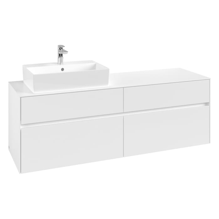 Villeroy & Boch Collaro Waschtischunterschrank 160 x 50 cm, mit 4 Auszügen