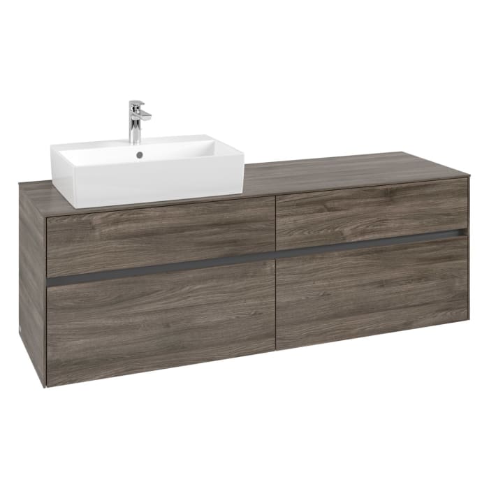 Villeroy & Boch Collaro Waschtischunterschrank 160 x 50 cm, mit 4 Auszügen