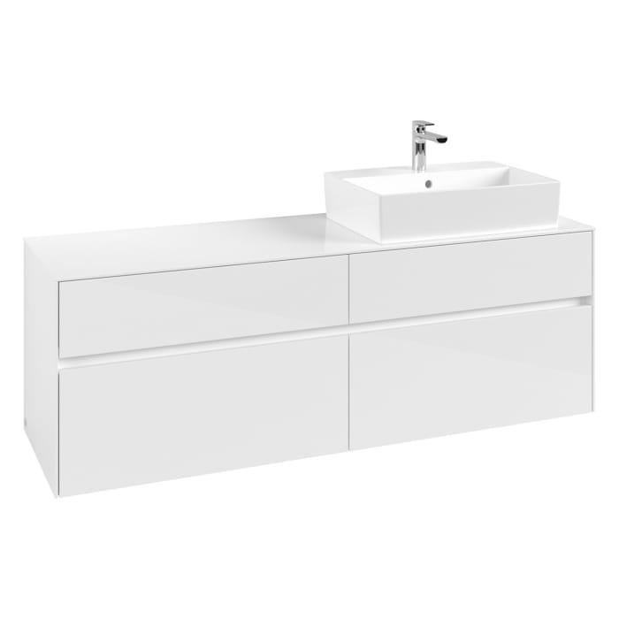 Villeroy & Boch Collaro Waschtischunterschrank 160 x 50 cm, mit 4 Auszügen
