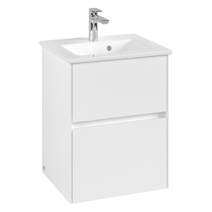 Villeroy & Boch Collaro Waschtischunterschrank 47 x 40 cm, mit 2 Auszügen für Venticello Waschtisch