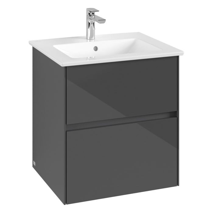 Villeroy & Boch Collaro Waschtischunterschrank 56 x 48 cm, mit 2 Auszügen für Venticello Waschtisch