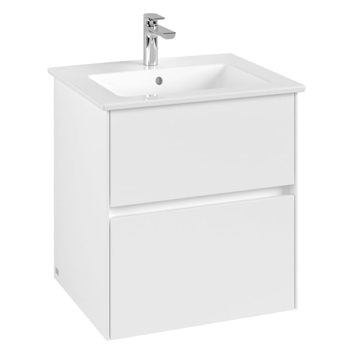 Villeroy & Boch Collaro Waschtischunterschrank 56 x 48 cm, mit 2 Auszügen für Venticello Waschtisch