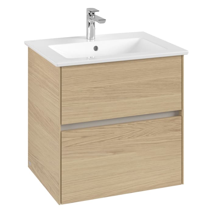Villeroy & Boch Collaro Waschtischunterschrank 61 x 48 cm, mit 2 Auszügen für Venticello Waschtisch