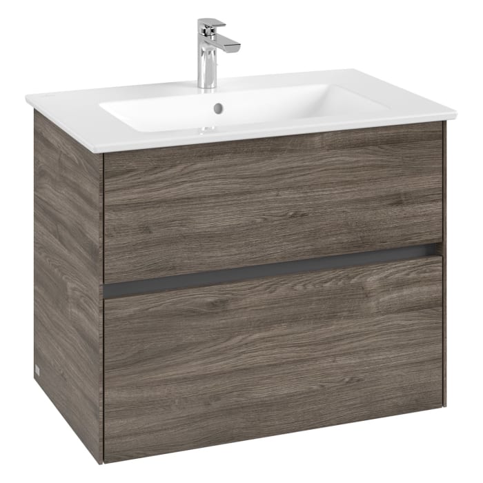 Villeroy & Boch Collaro Waschtischunterschrank 76 x 48 cm, mit 2 Auszügen für Venticello Waschtisch