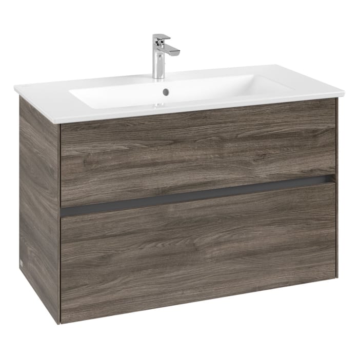 Villeroy & Boch Collaro Waschtischunterschrank 96 x 48 cm, mit 2 Auszügen für Venticello Waschtisch