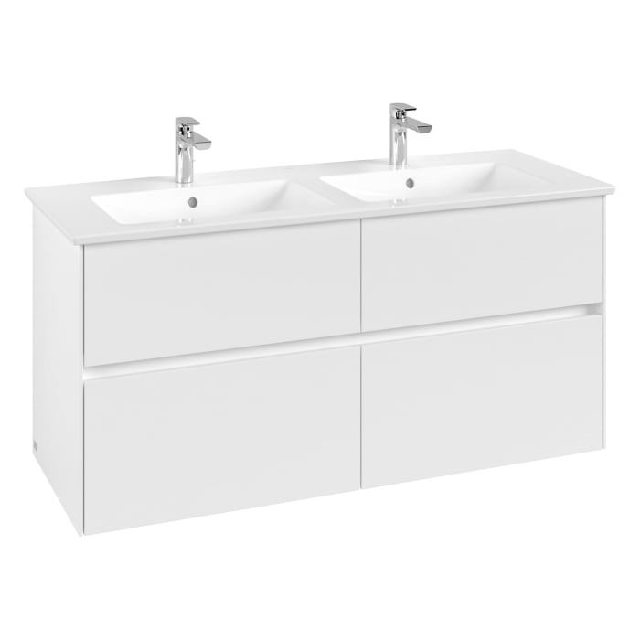 Villeroy & Boch Collaro Waschtischunterschrank 126 x 48 cm, mit 4 Auszügen für Venticello Waschtisch