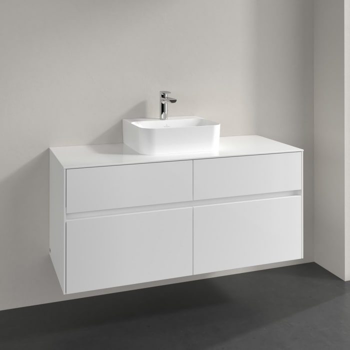 Villeroy & Boch Collaro Waschtischunterschrank 120 x 50 cm, mit 4 Auszügen für Finion Waschtisch