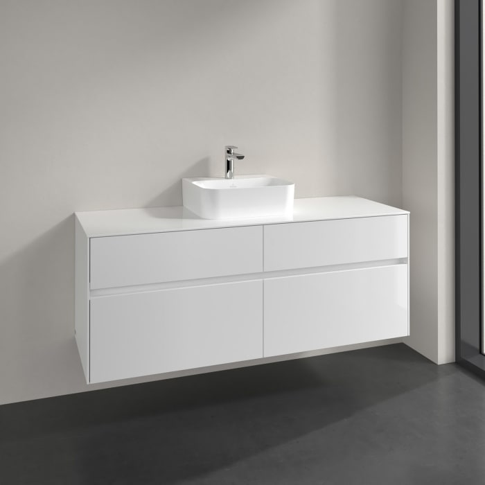 Villeroy & Boch Collaro Waschtischunterschrank 140 x 50 cm, mit 4 Auszügen für Finion Waschtisch