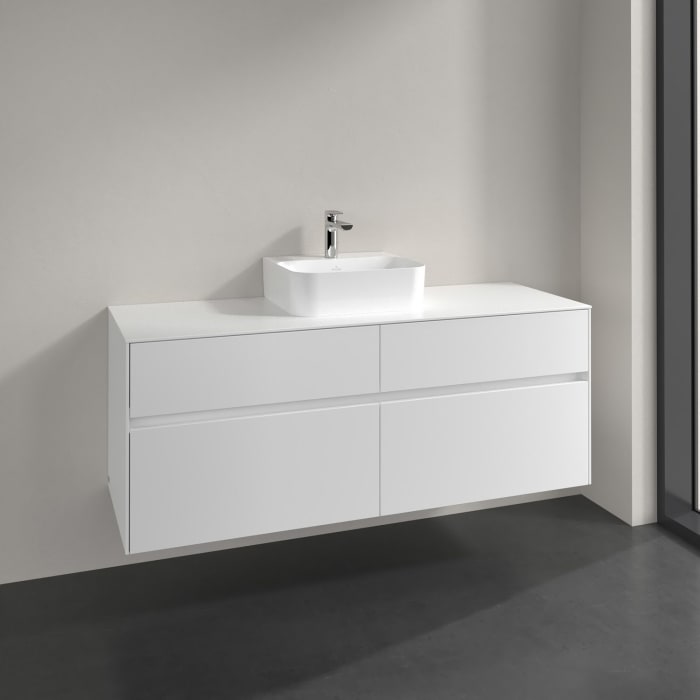 Villeroy & Boch Collaro Waschtischunterschrank 140 x 50 cm, mit 4 Auszügen für Finion Waschtisch