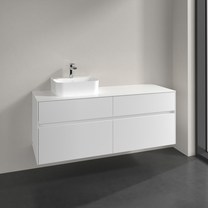 Villeroy & Boch Collaro Waschtischunterschrank 140 x 50 cm, mit 4 Auszügen für Finion Waschtisch
