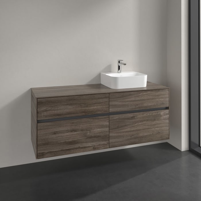 Villeroy & Boch Collaro Waschtischunterschrank 140 x 50 cm, mit 4 Auszügen für Finion Waschtisch
