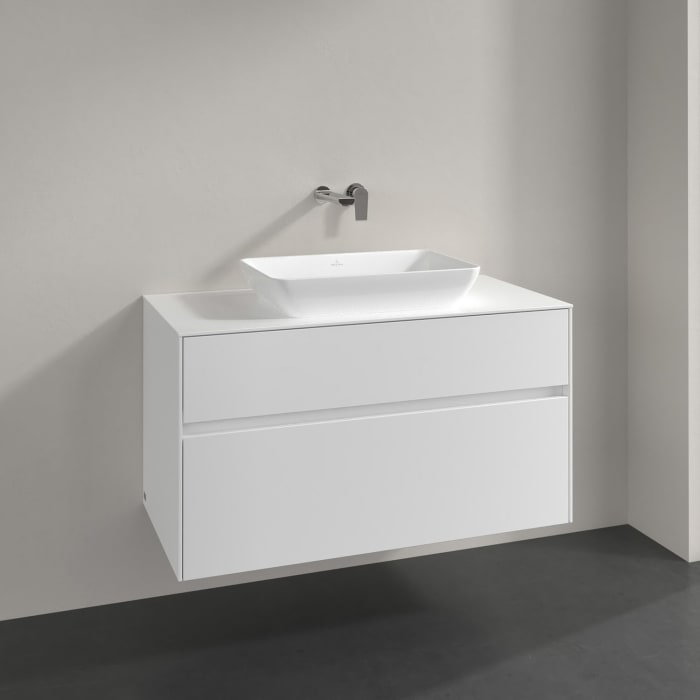 Villeroy & Boch Collaro Waschtischunterschrank 100 x 50 cm, mit 2 Auszügen für Venticello Waschtisch