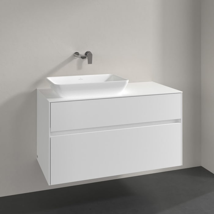 Villeroy & Boch Collaro Waschtischunterschrank 100 x 50 cm, mit 2 Auszügen für Venticello Waschtisch