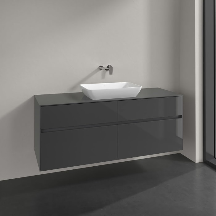 Villeroy & Boch Collaro Waschtischunterschrank 140 x 50 cm, mit 4 Auszügen für Venticello Waschtisch