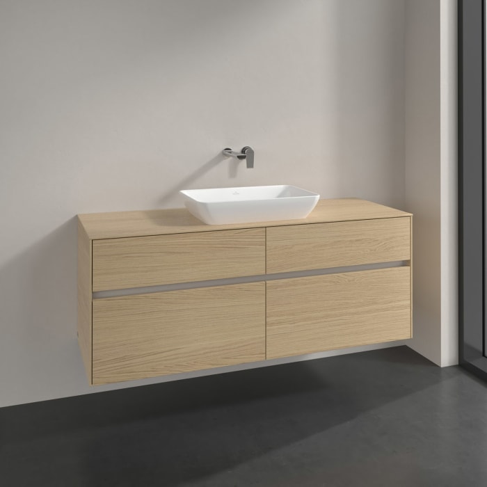 Villeroy & Boch Collaro Waschtischunterschrank 140 x 50 cm, mit 4 Auszügen für Venticello Waschtisch