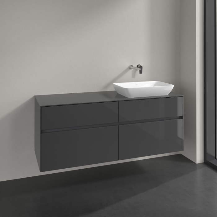Villeroy & Boch Collaro Waschtischunterschrank 140 x 50 cm, mit 4 Auszügen für Venticello Waschtisch