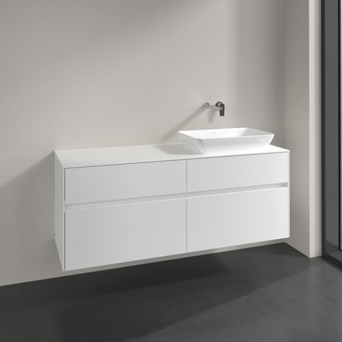 Villeroy & Boch Collaro Waschtischunterschrank 140 x 50 cm, mit 4 Auszügen für Venticello Waschtisch