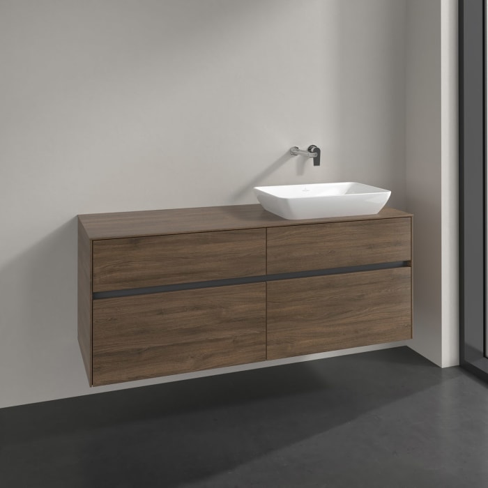 Villeroy & Boch Collaro Waschtischunterschrank 140 x 50 cm, mit 4 Auszügen für Venticello Waschtisch