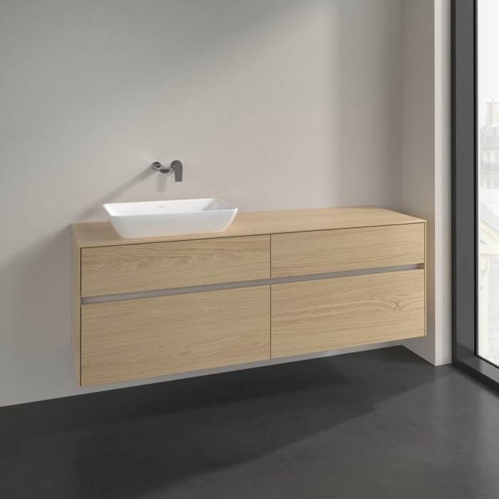 Villeroy & Boch Collaro Waschtischunterschrank 160 x 50 cm, mit 4 Auszügen für Venticello Waschtisch