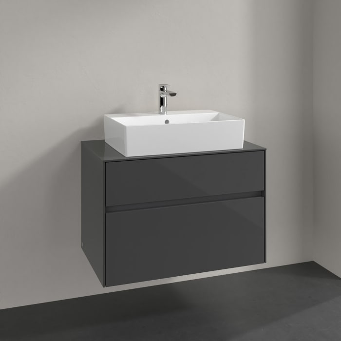 Villeroy & Boch Collaro Waschtischunterschrank 80 x 50 cm, mit 2 Auszügen