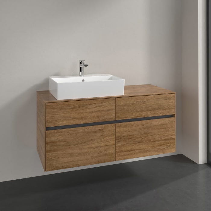 Villeroy & Boch Collaro Waschtischunterschrank 120 x 50 cm, mit 4 Auszügen