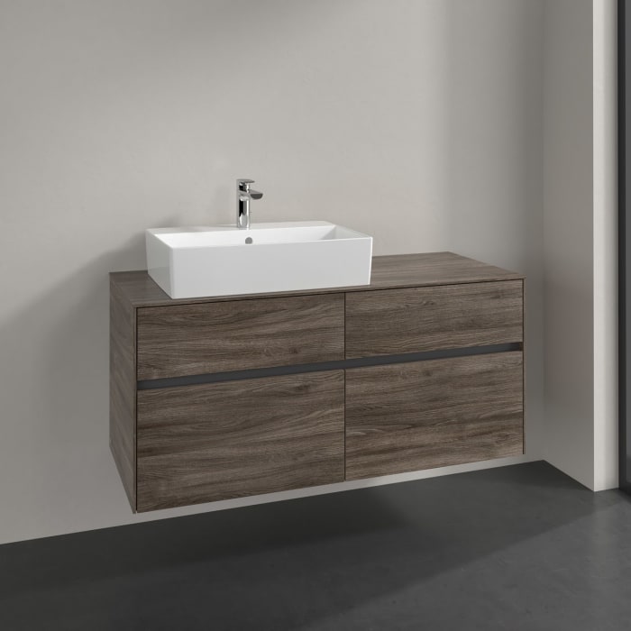 Villeroy & Boch Collaro Waschtischunterschrank 120 x 50 cm, mit 4 Auszügen