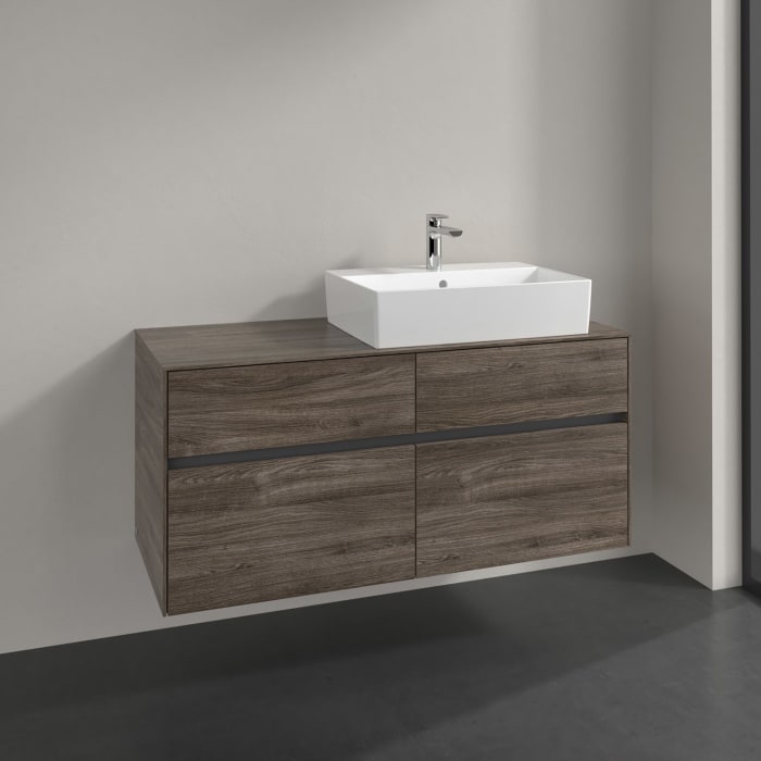 Villeroy & Boch Collaro Waschtischunterschrank 120 x 50 cm, mit 4 Auszügen