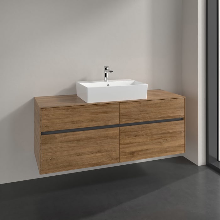 Villeroy & Boch Collaro Waschtischunterschrank 140 x 50 cm, mit 4 Auszügen