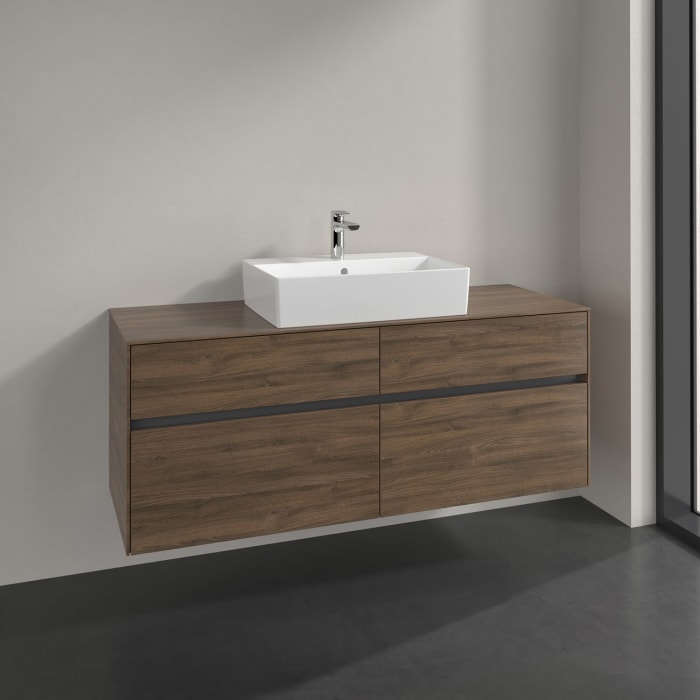 Villeroy & Boch Collaro Waschtischunterschrank 140 x 50 cm, mit 4 Auszügen
