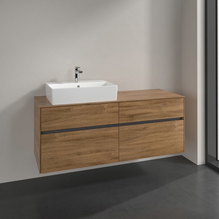 Villeroy & Boch Collaro Waschtischunterschrank 140 x 50 cm, mit 4 Auszügen