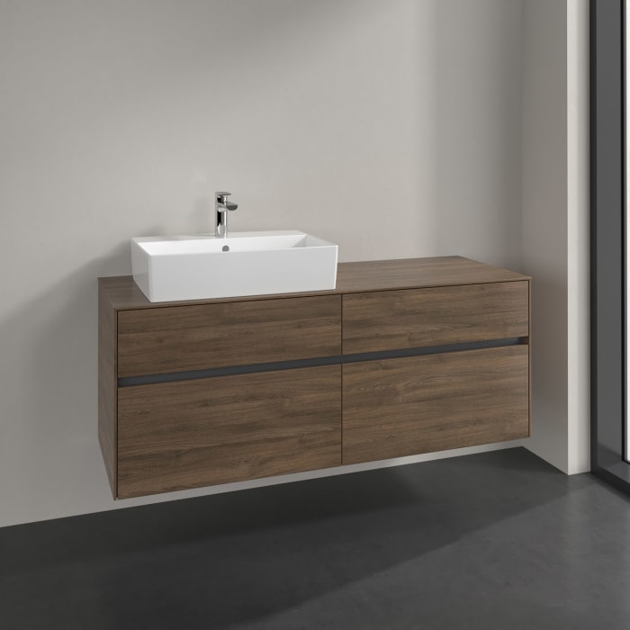 Villeroy & Boch Collaro Waschtischunterschrank 140 x 50 cm, mit 4 Auszügen