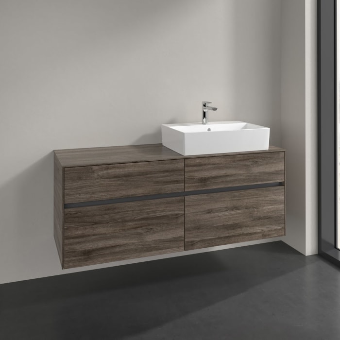 Villeroy & Boch Collaro Waschtischunterschrank 140 x 50 cm, mit 4 Auszügen