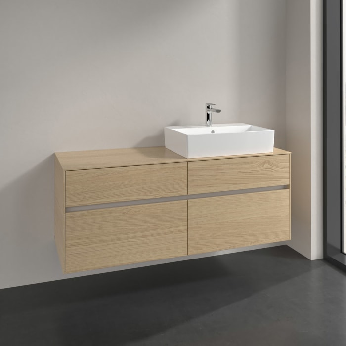 Villeroy & Boch Collaro Waschtischunterschrank 140 x 50 cm, mit 4 Auszügen