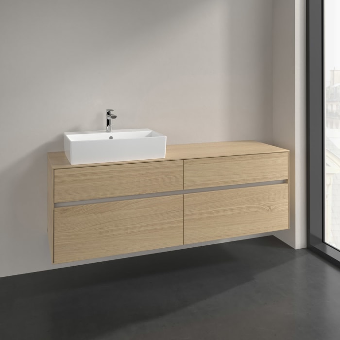 Villeroy & Boch Collaro Waschtischunterschrank 160 x 50 cm, mit 4 Auszügen