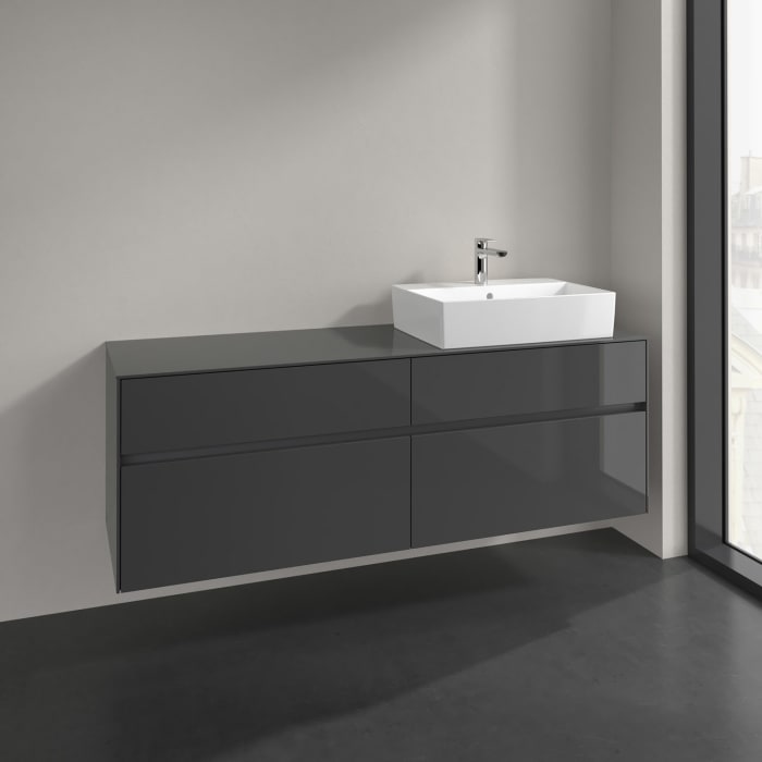 Villeroy & Boch Collaro Waschtischunterschrank 160 x 50 cm, mit 4 Auszügen