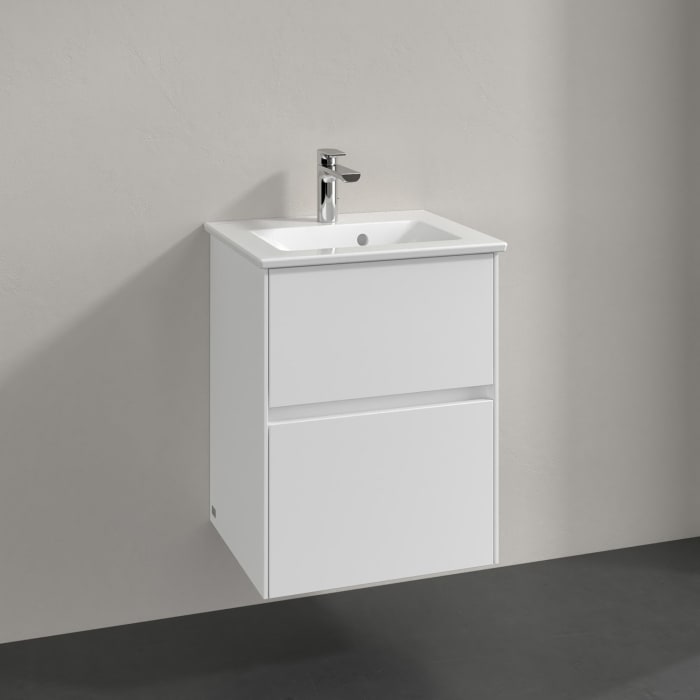 Villeroy & Boch Collaro Waschtischunterschrank 47 x 40 cm, mit 2 Auszügen für Venticello Waschtisch