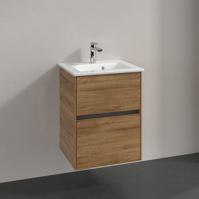 Villeroy & Boch Collaro Waschtischunterschrank 47 x 40 cm, mit 2 Auszügen für Venticello Waschtisch