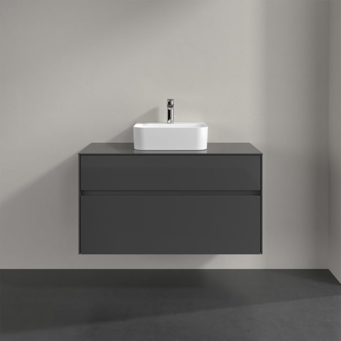 Villeroy & Boch Collaro Waschtischunterschrank 100 x 50 cm, mit 2 Auszügen für Finion Waschtisch