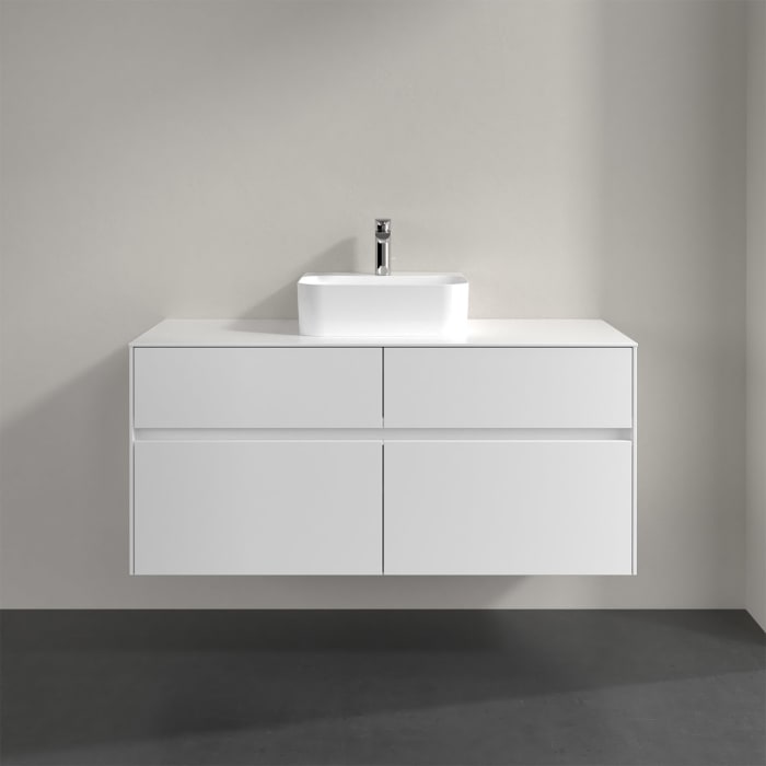 Villeroy & Boch Collaro Waschtischunterschrank 120 x 50 cm, mit 4 Auszügen für Finion Waschtisch