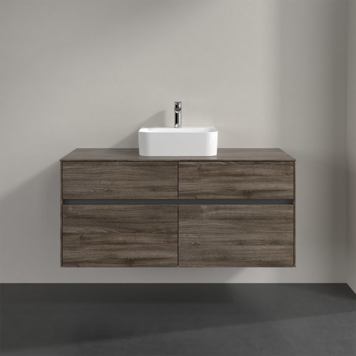 Villeroy & Boch Collaro Waschtischunterschrank 120 x 50 cm, mit 4 Auszügen für Finion Waschtisch