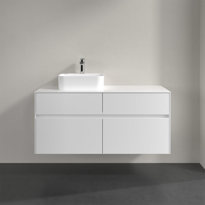 Villeroy & Boch Collaro Waschtischunterschrank 120 x 50 cm, mit 4 Auszügen für Finion Waschtisch
