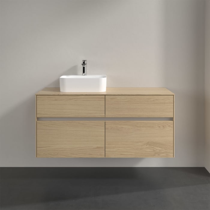 Villeroy & Boch Collaro Waschtischunterschrank 120 x 50 cm, mit 4 Auszügen für Finion Waschtisch