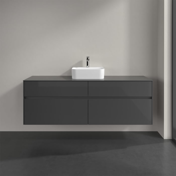 Villeroy & Boch Collaro Waschtischunterschrank 160 x 50 cm, mit 4 Auszügen für Finion Waschtisch